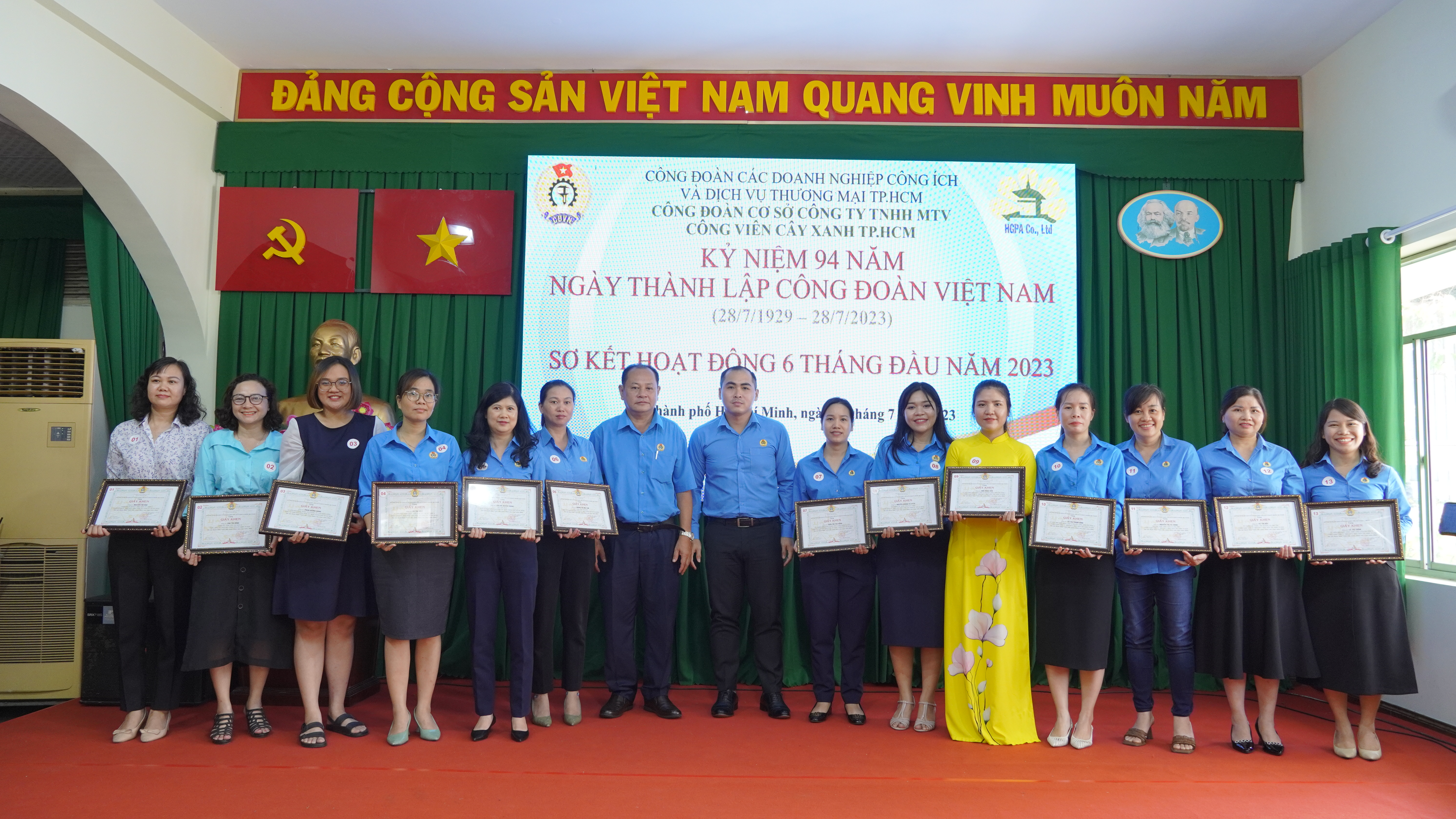 Hội nghị kỷ niệm 94 năm ngày thành lập Công đoàn Việt Nam (28/7/1929 – 28/7/2023) và Sơ kết hoạt động 6 tháng đầu năm 2023