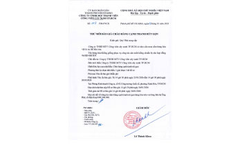 Thư mời chào hàng cạnh tranh rút gọn Gói thầu hàng hóa 3 – Mua kiểng giống phục vụ công tác sản xuất kiểng chuẩn bị cho Hợp đồng 96/HĐ-BHTĐT