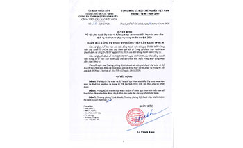 Quyết định về việc phê duyệt Dự toán và Kế hoạch lựa chọn nhà thầu Dự toán mua sắm dịch vụ thuê vật tư trang trí Tết âm lịch 2026 phục vụ công tác của Công viên Trung Tâm