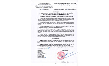 Quyết định số 387/QĐ-CVCX ngày 09/02/2026 của Công ty về việc phê duyệt Dự toán và Kế hoạch lựa chọn nhà thầu Dự toán mua sắm vật tư hoa tháng 2 và tăng cường Tết âm lịch năm 2026 đợt 5