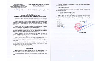 Quyết định số 409/QĐ-CVCX ngày 11/02/2026 của Công ty về việc phê duyệt kết quả lựa chọn nhà thầu Gói thầu vật tư hoa tháng 2 và tăng cường Tết âm lịch năm 2026 đợt 5 của Công ty