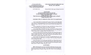 Quyết định về việc phê duyệt kết quả lựa chọn nhà thầu Gói thầu hàng hóa công cụ dụng cụ phục vụ công tác  Tháng 2 năm 2026 – Đợt 2