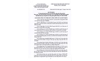 Quyết định về việc phê duyệt Dự toán và Kế hoạch lựa chọn nhà thầu gói thầu  Phi tư vấn - Sửa chữa hạ tầng, sân nền khu vực trò chơi thiếu nhi (phía đường Nguyễn Thị Minh Khai) tại Công viên Tao Đàn, phường Bến Thành, TP. Hồ Chí Minh
