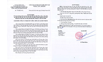 Quyết định về việc phê duyệt kết quả lựa chọn nhà thầu Gói thầu hàng hóa vật tư phục vụ công tác duy tu các công trình không thường xuyên Đợt 1 năm 2026  Thuộc Dự toán mua sắm hàng hóa vật tư phục vụ công tác duy tu các công trình không thường xuyên Đợt 1 năm 2026