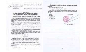 QUYẾT ĐỊNH Về việc phê duyệt kết quả lựa chọn nhà thầu Gói thầu phi tư vấn –  Tour “Du lịch nghỉ dưỡng Long Hải – Trân Châu Beach Resort”