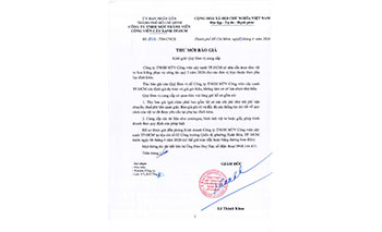 Thư mời báo giá vật tư hoa kiểng phục vụ công tác Quý 2 năm 2026