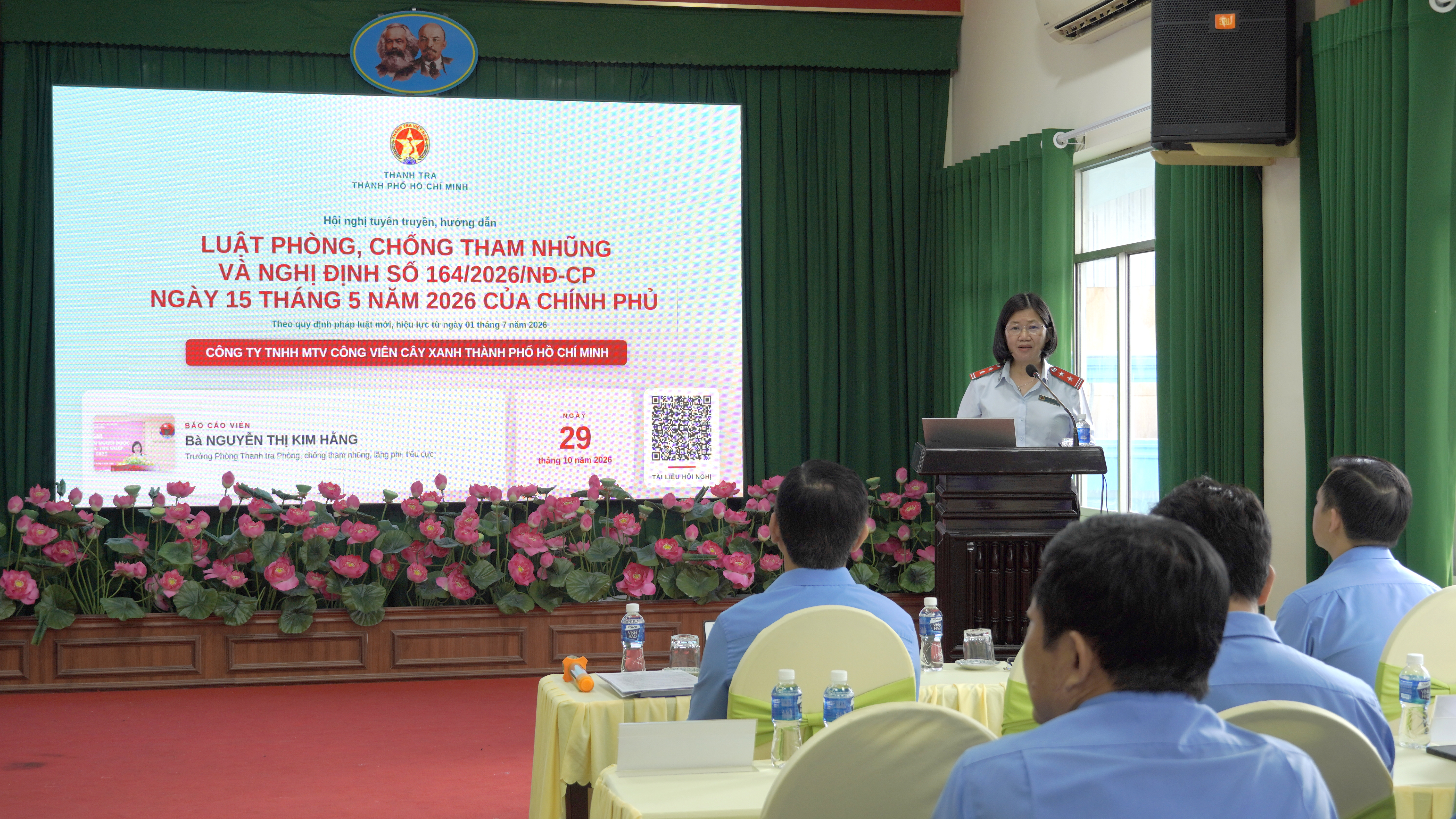 Công ty tổ chức Hội nghị tuyên truyền, hướng dẫn Luật Phòng, chống tham nhũng và hướng dẫn kê khai tài sản, thu nhập