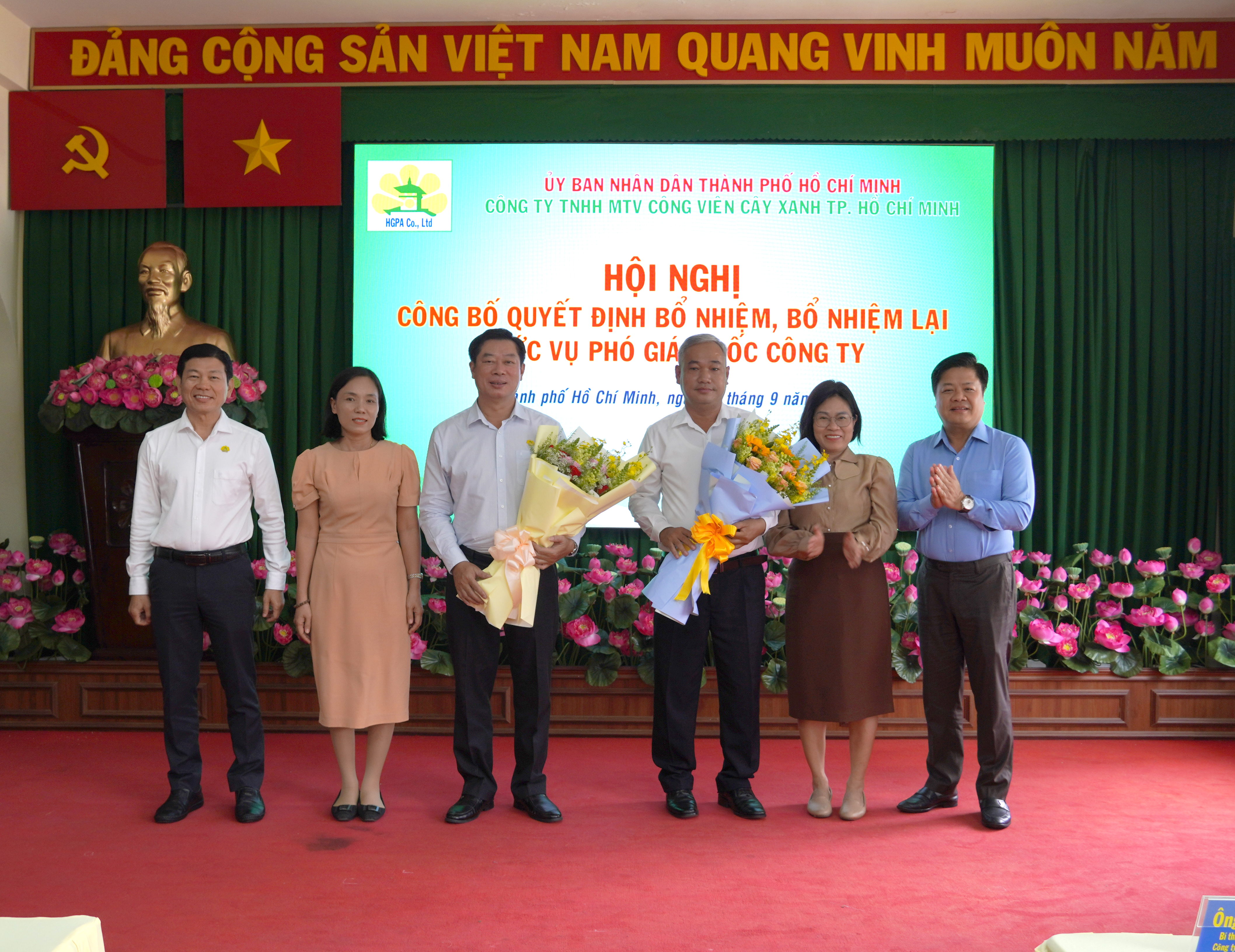 Hội nghị công bố Quyết định bổ nhiệm và Bổ nhiệm lại chức vụ Phó Giám đốc Công ty